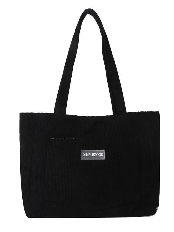 Fashion Corduroy Shoulder Bag Women – image 7