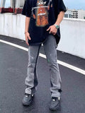 Fashion Horn Denim Pants Men – image 5