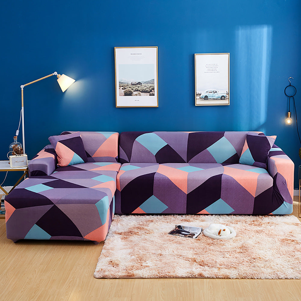 Printed sofa cushion sofa cover sofa cover – image 16