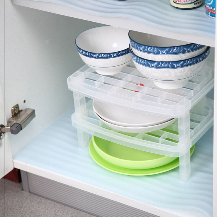 Kitchen storage plate tableware dish storage rack – image 6