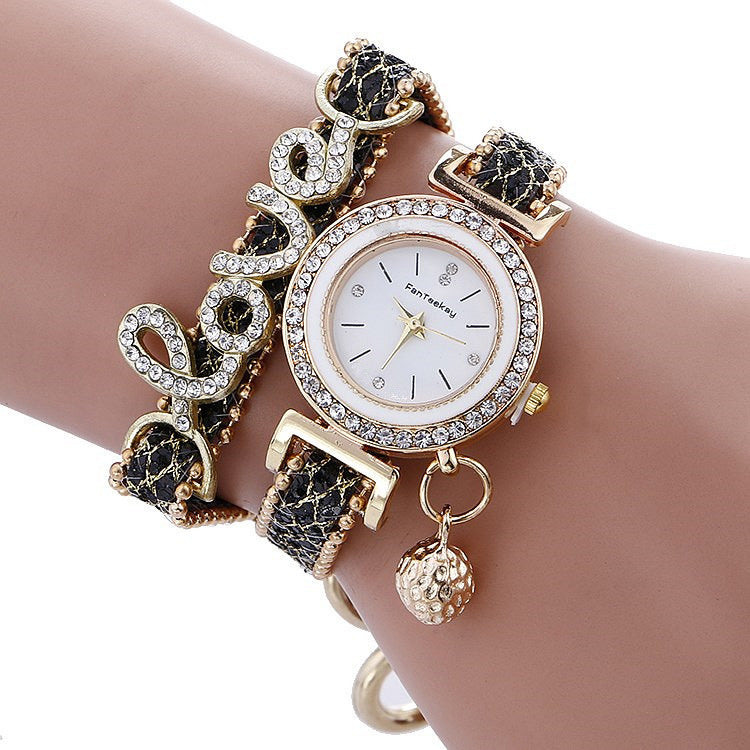 Bracelet watch sequin bracelet watch – image 2