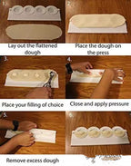 Kitchen Gadgets Dumpling Mould Pure White – image 2