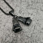 Fashion Gold Necklace Boxing Sport Simplicity – image 11