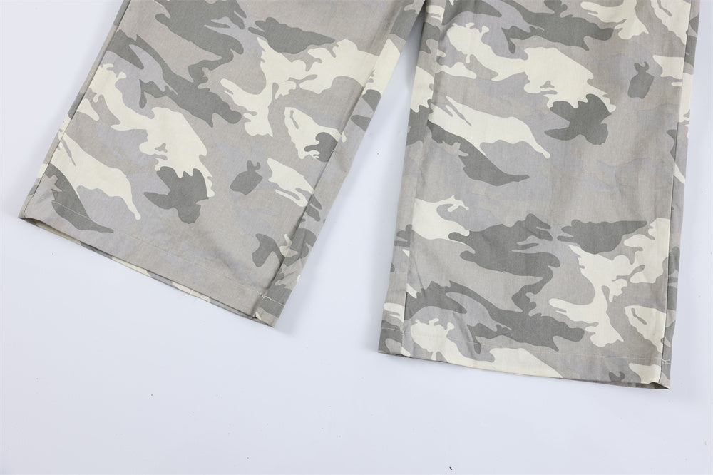 Fashion Camouflage Zipper Overalls Men – image 19