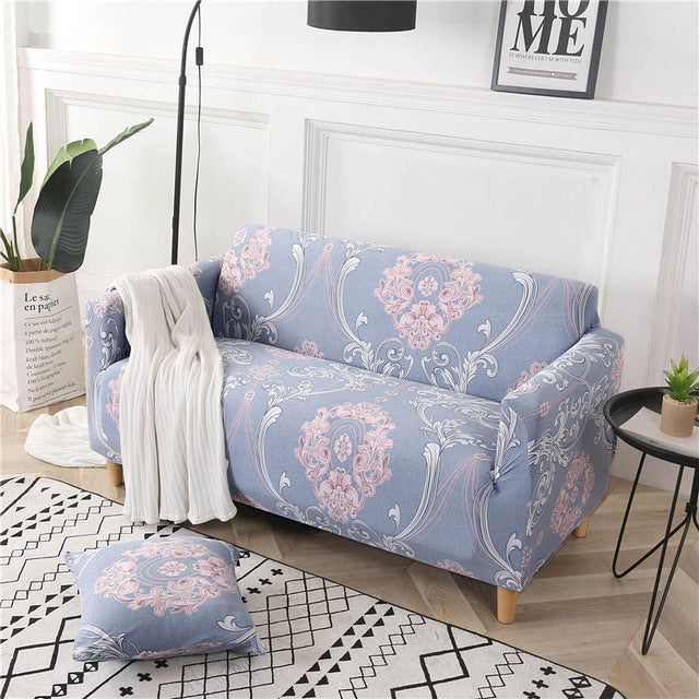 Printed sofa cushion sofa cover sofa cover – image 15