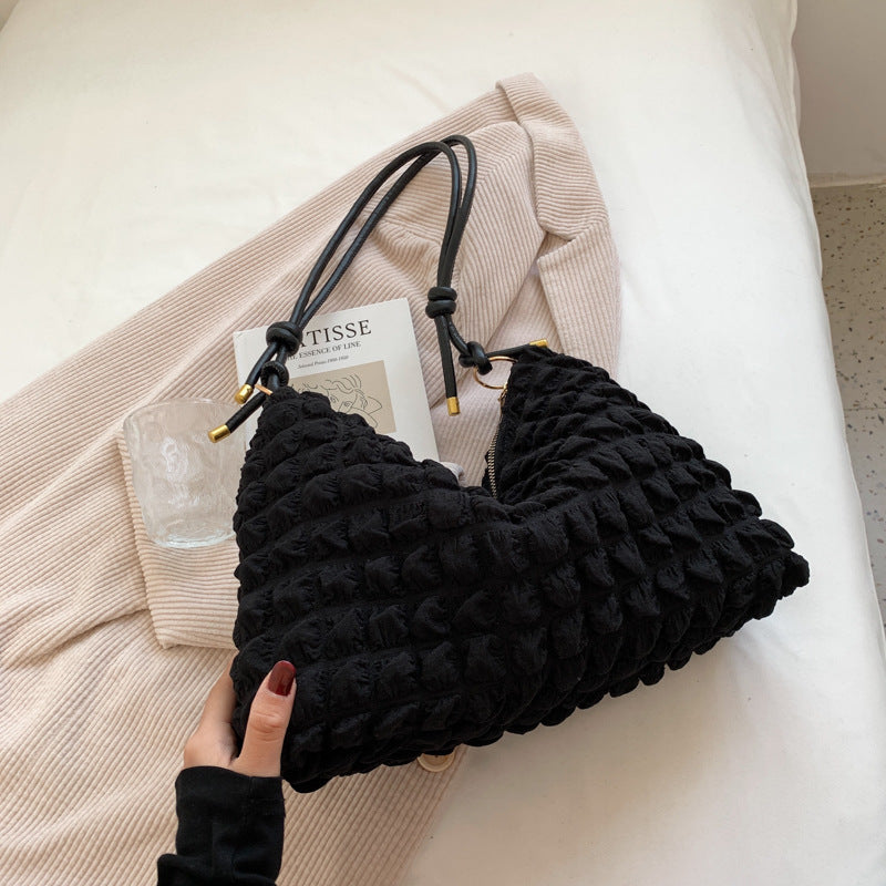 Bubble Underarm Bag Large Capacity Bag Women – image 2