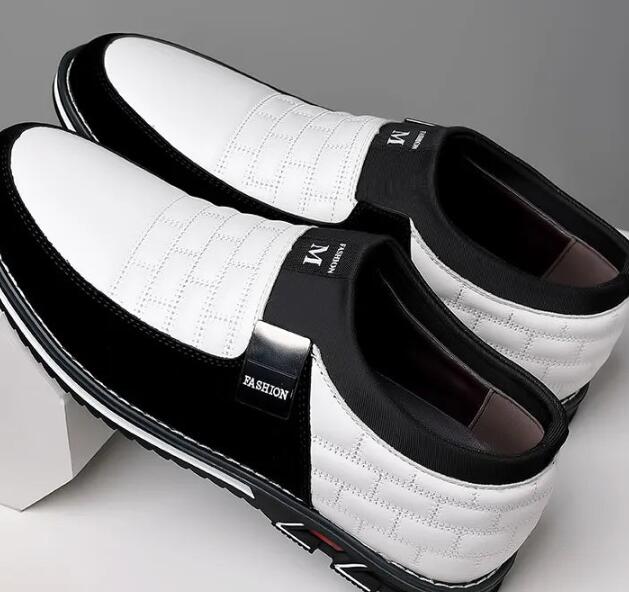 Large Size Leather Shoes Men New Casual Leather Shoes Men – image 5