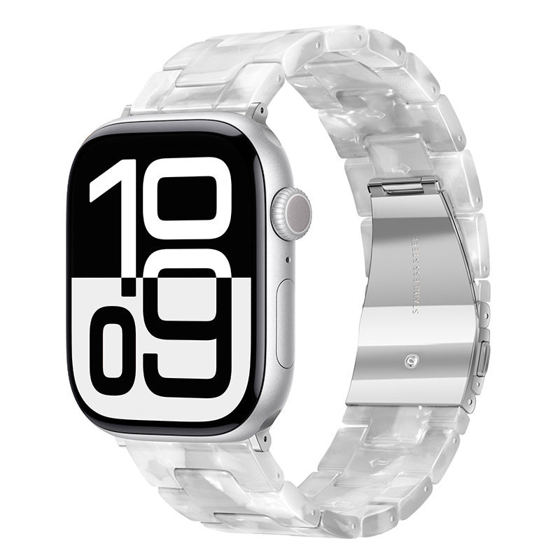 Resin Three-link Watch Strap Compatible With The Watch – image 7