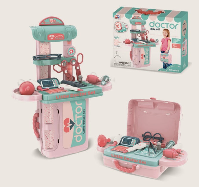 Kids Toys Doctor Makeup Dresser Tools – image 2