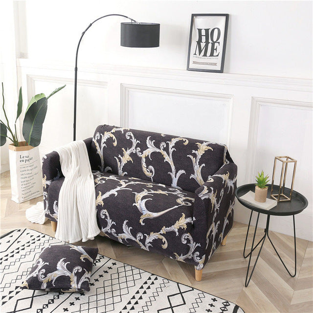 Printed sofa cushion sofa cover sofa cover – image 14