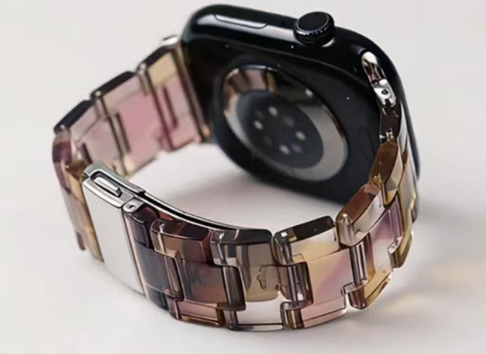 Resin Three-link Watch Strap Compatible With The Watch – image 8