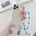 Back Woven Cross-body Lanyard Backer-card Accessories Phone Case – image 8