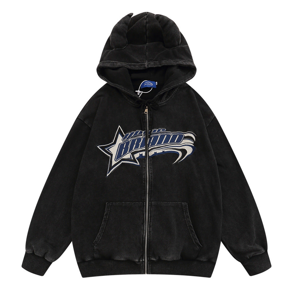 Fashion Personality Hooded Jacket Men – image 8