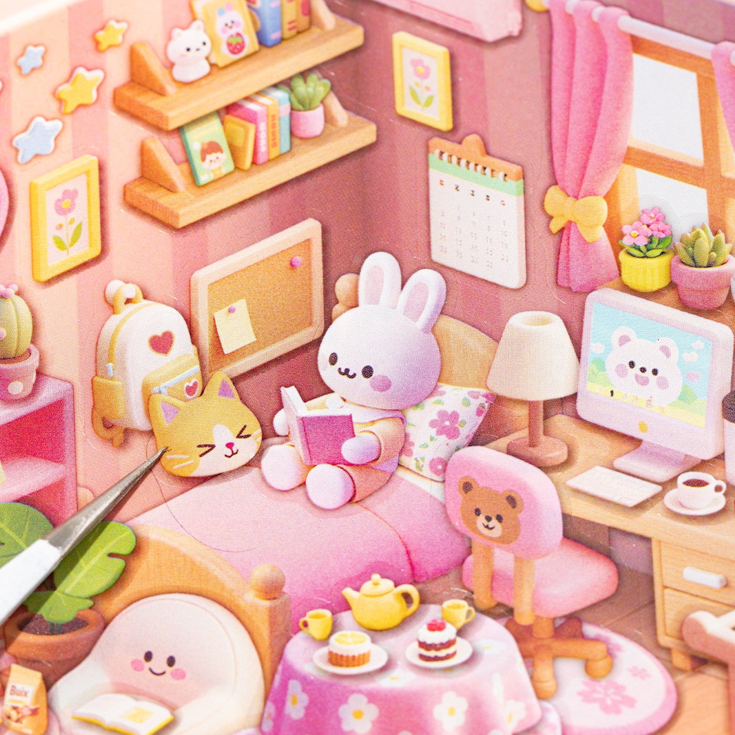 3D Scene Stickers For Kids Toys – image 2