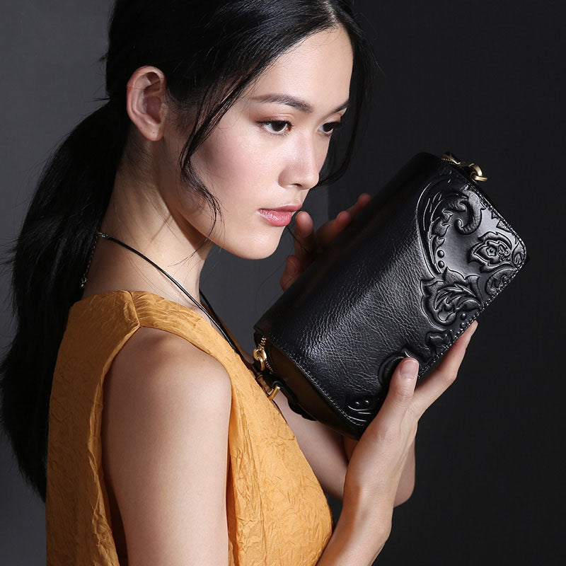 Cowhide Bag Women New Messenger Bag – image 2