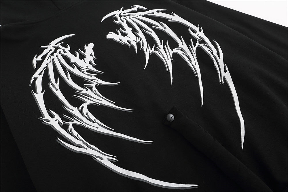 Fashion Horn Hoodie Coat Men – image 13