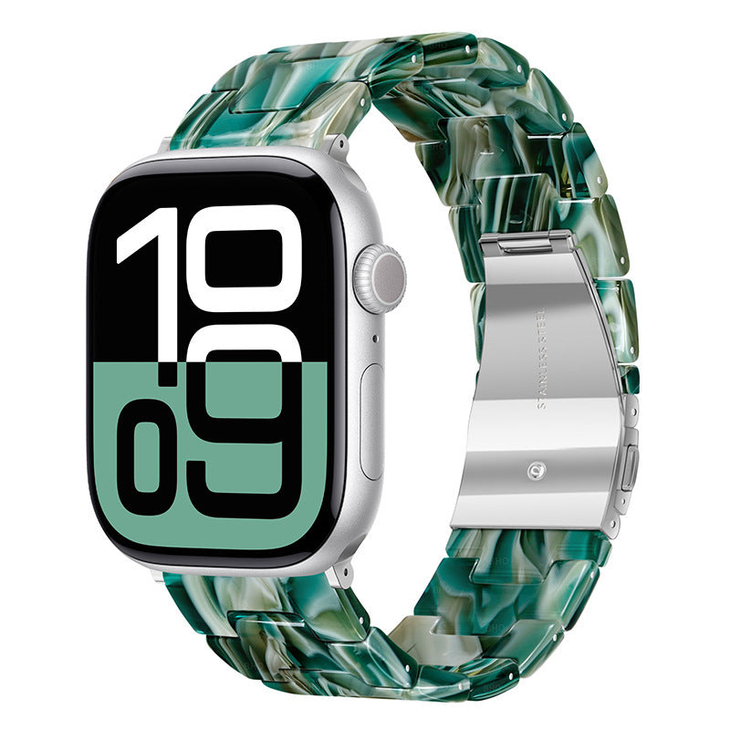 Resin Three-link Watch Strap Compatible With The Watch – image 3