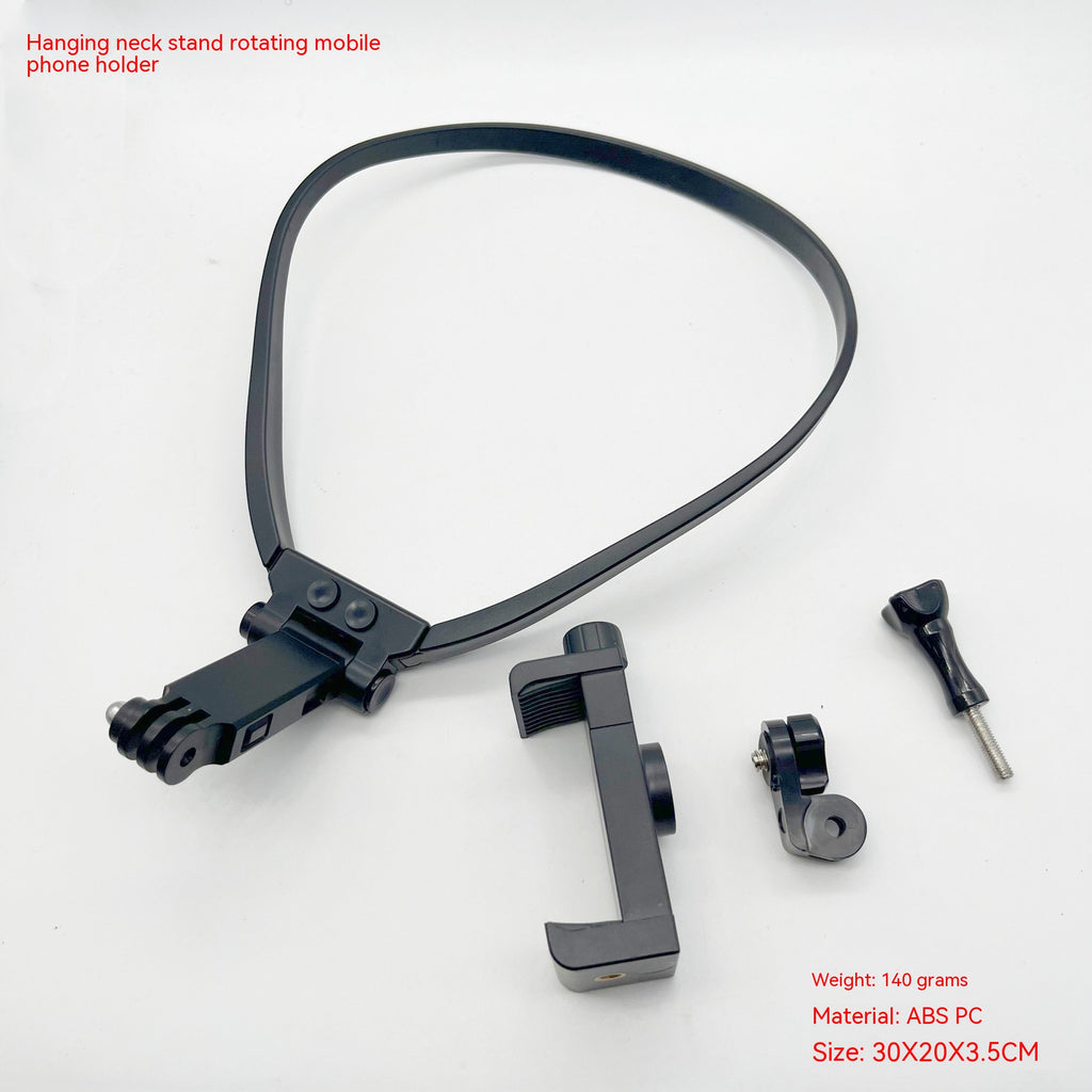 Halter Sports Camera Collar Mobile Phone Bracket 360 Camera Outdoor Luer Accessories – image 6