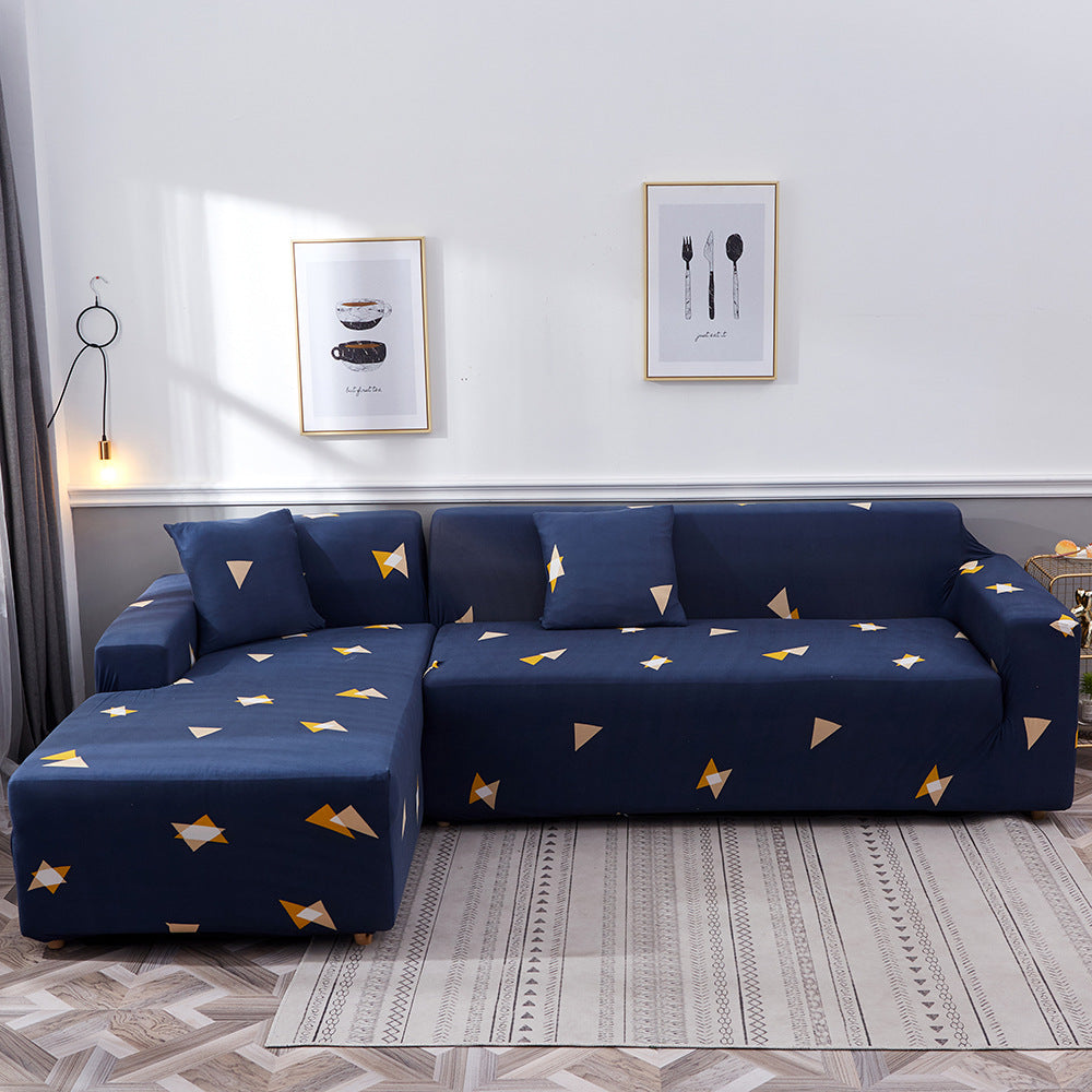Printed sofa cushion sofa cover sofa cover – image 3