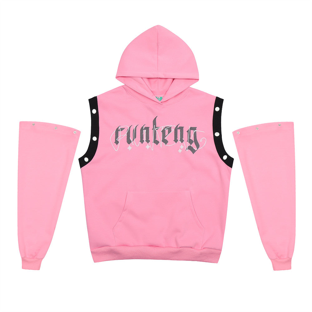 Fashion Letters Printed Hoodie Men – image 11