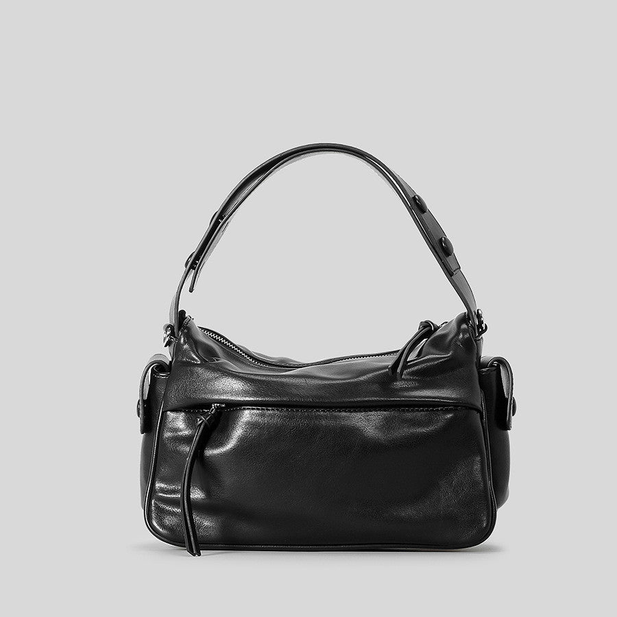 Fashion Soft Leather Boston Bag Women – image 13