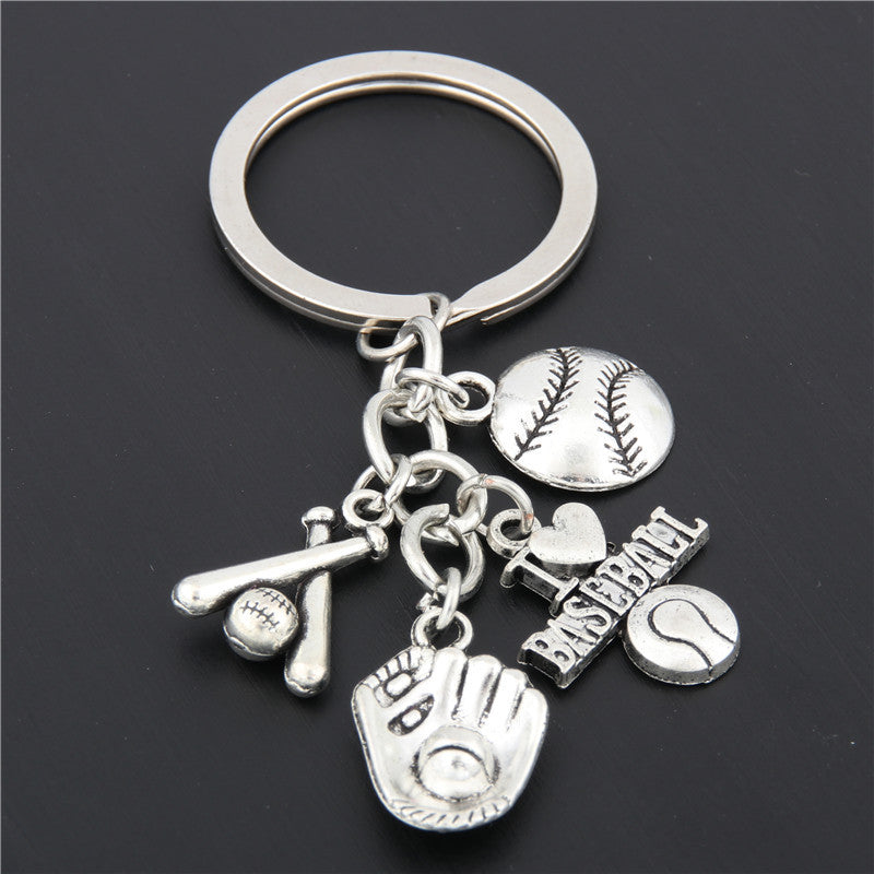 Cheerleader Athlete Fitness Sport Keychain – image 6