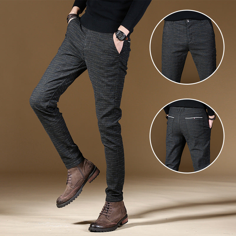Fashion High Quality Men Pants Spring Autumn Men Pants – image 3