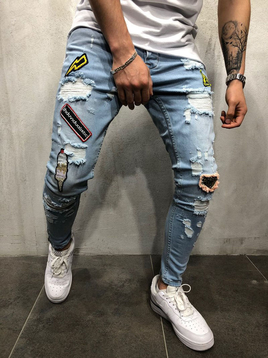 Casual jeans men fashion – image 5