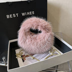 Fashion Plush Hand-carrying Bag Women – image 4