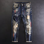 Fashion High-end Fashion Brand Jeans Men – image 6