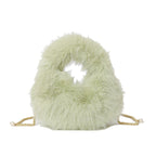 Fashion Plush Hand-carrying Bag Women – image 2