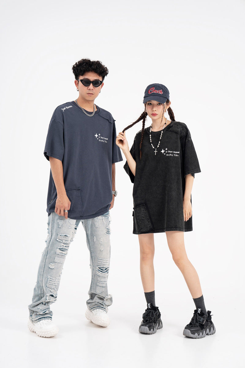 Printed Fashion Brand Fashion T-shirt Men – image 20