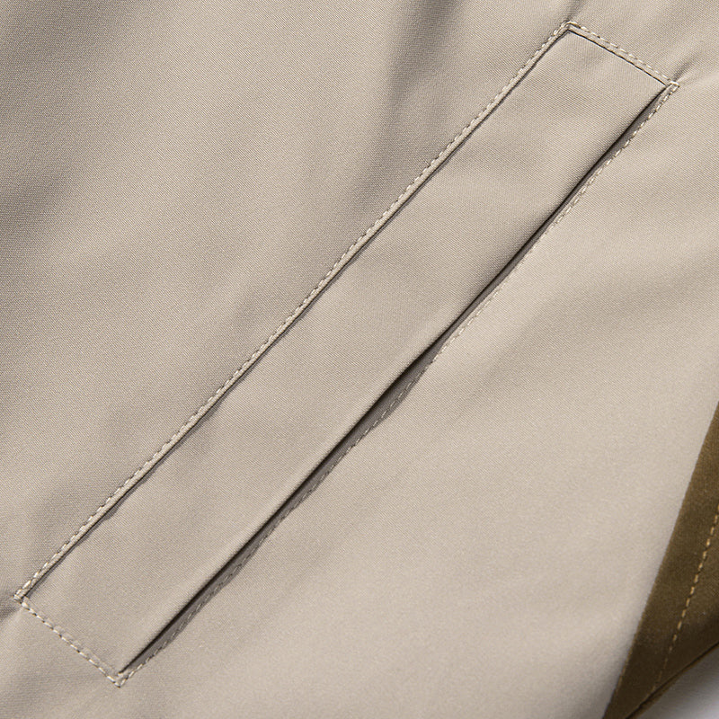 Fashion Colorblock Shell Jacket Men – image 16