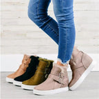 Flat Short Boots Women Fashion Casual