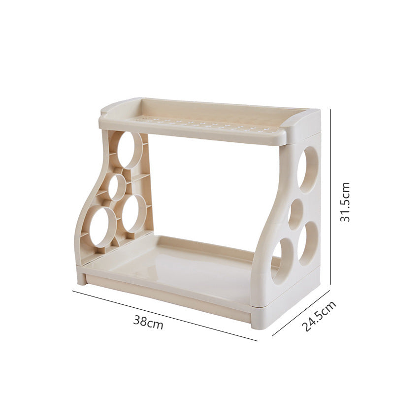 Kitchen Storage Shelving Kitchen Supplies Storage Artifact Multilayer – image 9