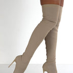 Fashion Flying Woven Knee Socks Women – image 6