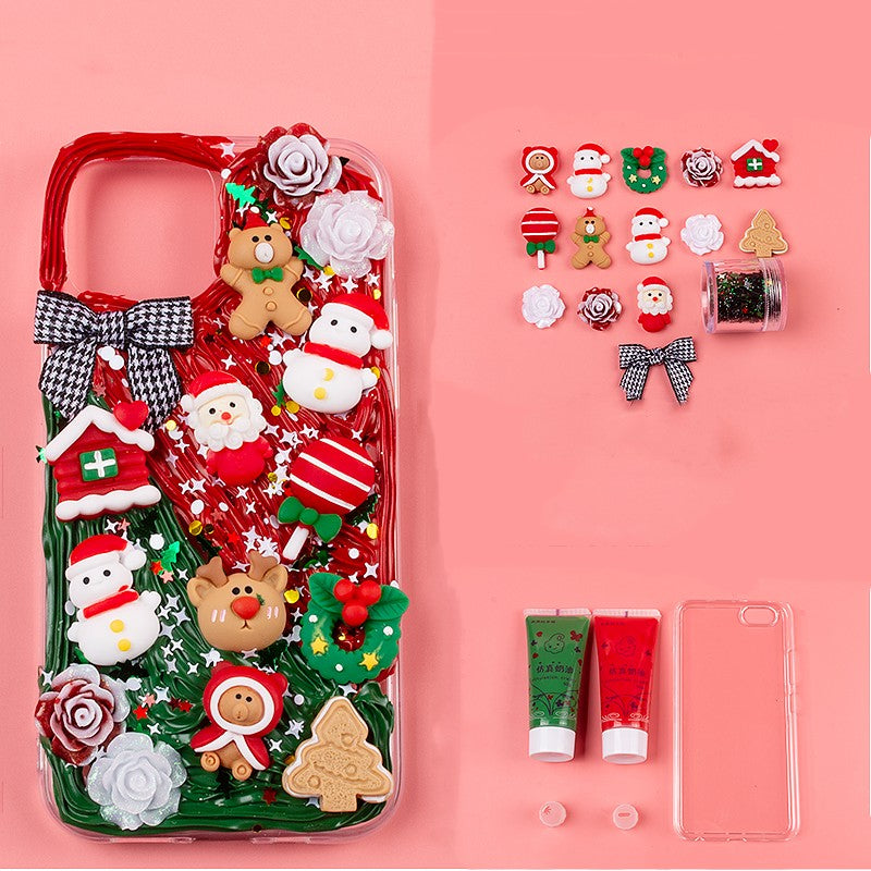 Diy Cream Gel Mobile Phone Case Set Cute Element Resin Accessories – image 5