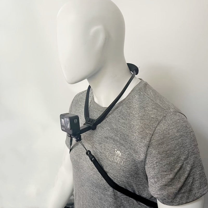 Halter Sports Camera Collar Mobile Phone Bracket 360 Camera Outdoor Luer Accessories – image 20
