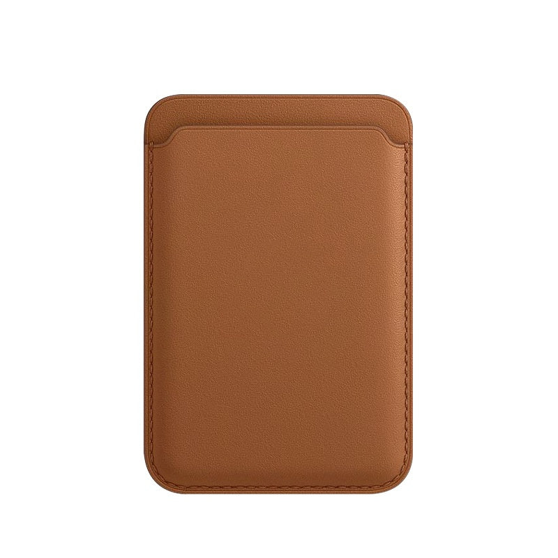 For Magsafe Magnetic Luxury Leather Card Holder Wallet Case For 14 Pro Max 13 12 Phone Bag Adsorption Accessories Cover – image 3