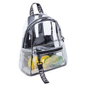 Transparent Backpack Women Fashion Water Repellent