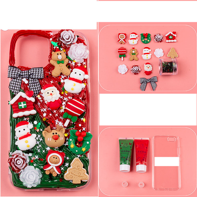 Diy Cream Gel Mobile Phone Case Set Cute Element Resin Accessories – image 4