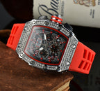 Fashion Diamond Gypsophila Watch Men – image 11