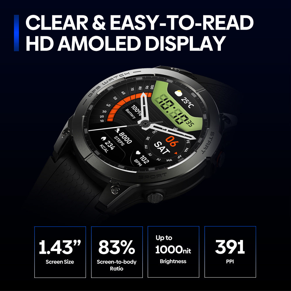 GPS Positioning Sport Smart Watch – image 2