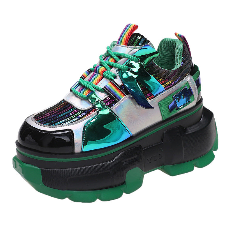 Daddy's Shoes Fashion Single Shoes Trendy Lace Up Shoes Women – image 2