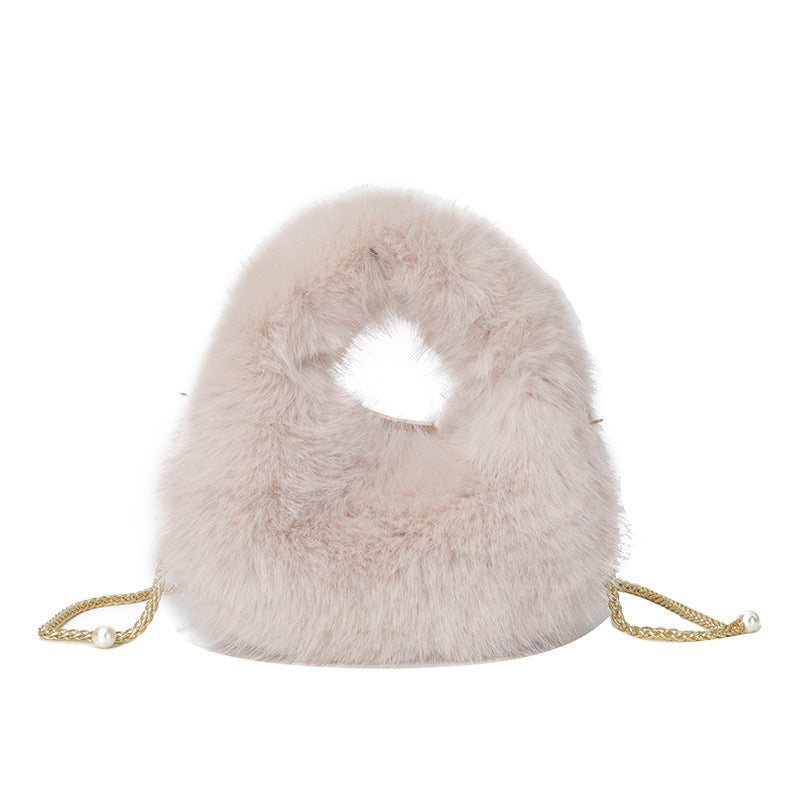 Fashion Plush Hand-carrying Bag Women – image 14