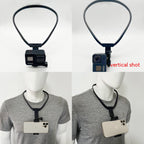 Halter Sports Camera Collar Mobile Phone Bracket 360 Camera Outdoor Luer Accessories – image 10