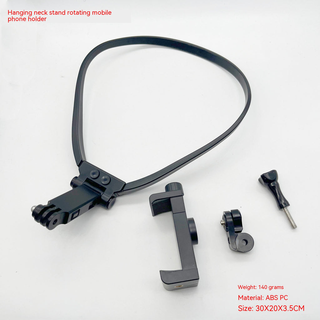 Halter Sports Camera Collar Mobile Phone Bracket 360 Camera Outdoor Luer Accessories – image 5