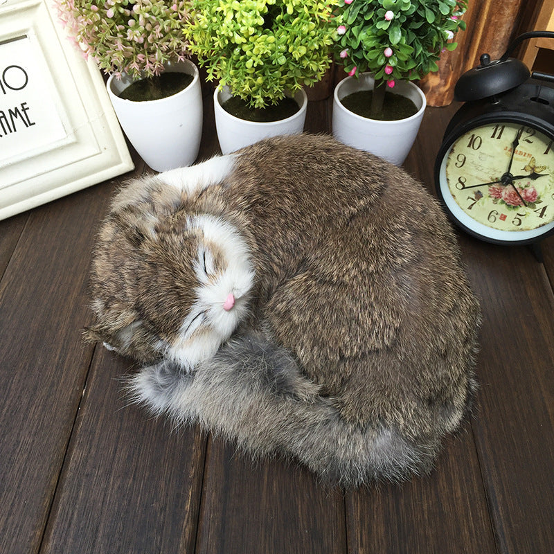 Sleeping Cat Home Decor Ornament – image 3