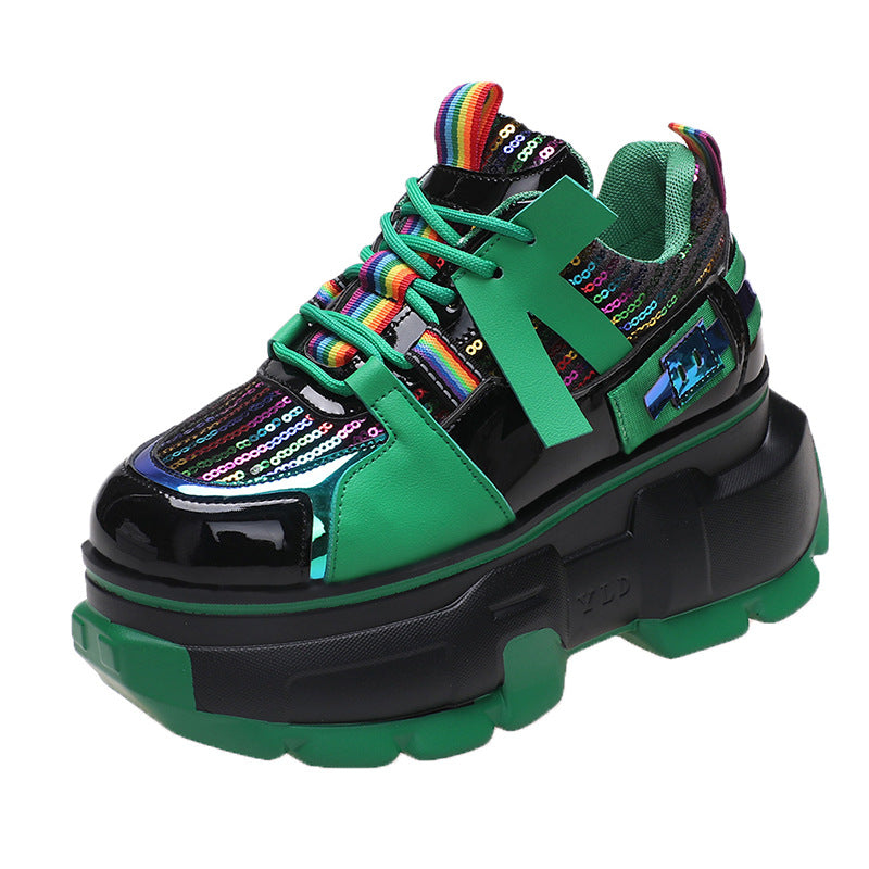 Daddy's Shoes Fashion Single Shoes Trendy Lace Up Shoes Women – image 6