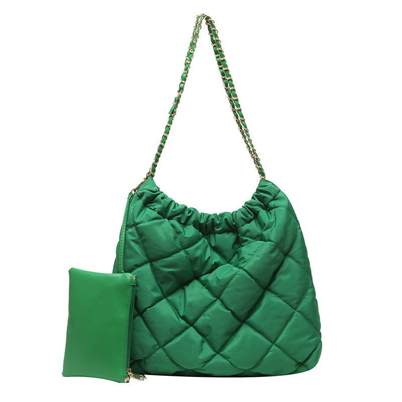 Rhombus Large Capacity Totes Fashion Women – image 4